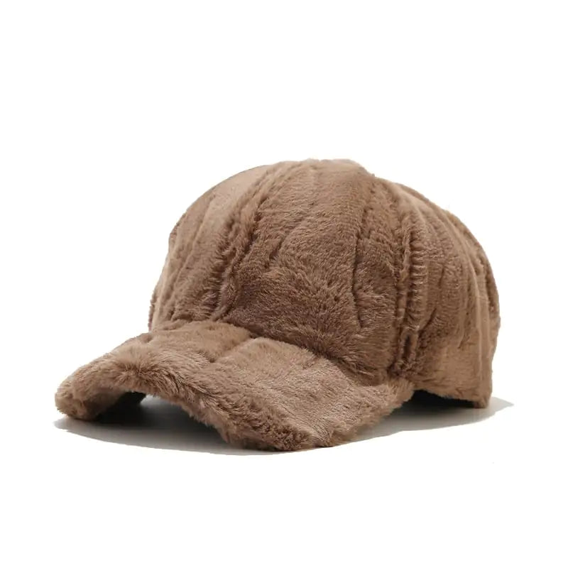 Cozy Fleece Winter Baseball Cap