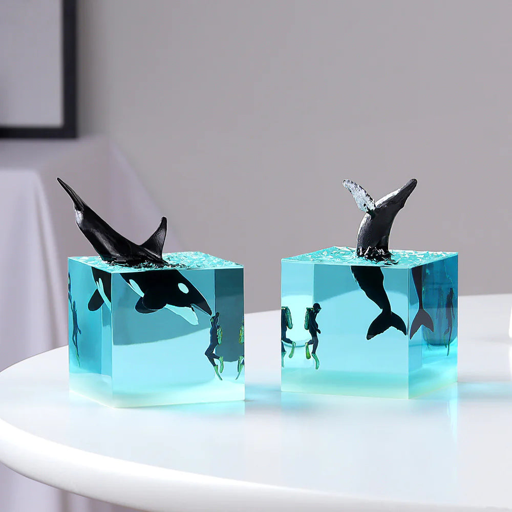 Futuristic Shark Mini-Cube Lamp